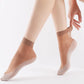Anna-Kaci Women's 5-Pack Sheer No Show Liner Socks with Non-Slip Heel Grip Lightweight Invisible Design