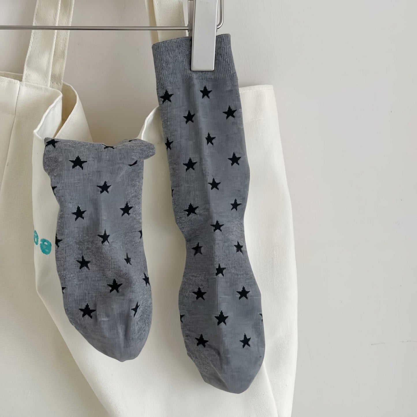 Anna-Kaci Women's 3-Pack Crew Socks with Allover Print Design Soft Stretch Knit for Everyday Comfort