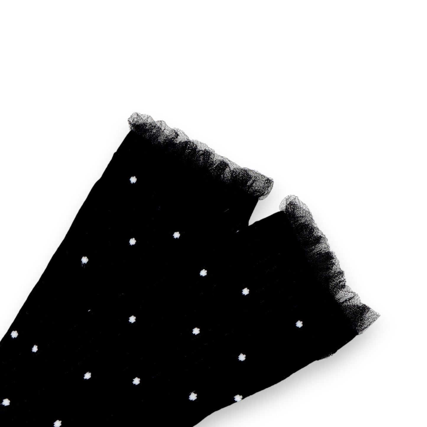 Anna-Kaci 3-Pack Women's Crew Socks with Ribbed Texture and Allover Polka Dot Pattern