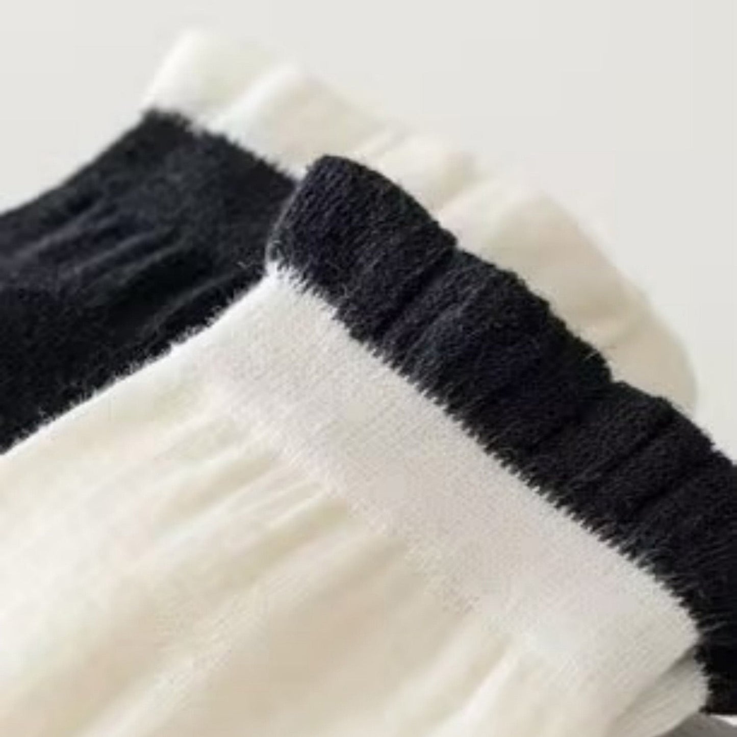 Anna-Kaci Women's 3-Pack Sheer Floral Embroidered Socks with Contrast Ruffle Cuff and Delicate Flower Accents