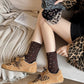Anna-Kaci Women's 3-Pack Leopard Print Ankle Socks with Soft Knit Fabric and Allover Animal Pattern