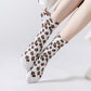 Anna-Kaci Women's 3-Pack Leopard Print Ankle Socks with Soft Knit Fabric and Allover Animal Pattern