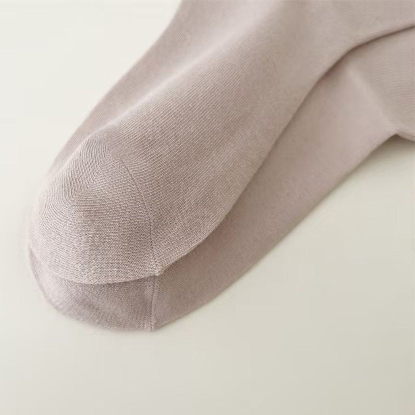 Anna-Kaci Women's Minimalist Solid Pink Crew Socks 3-Pack Soft Cotton Blend Comfort Fit Seamless Toe Design