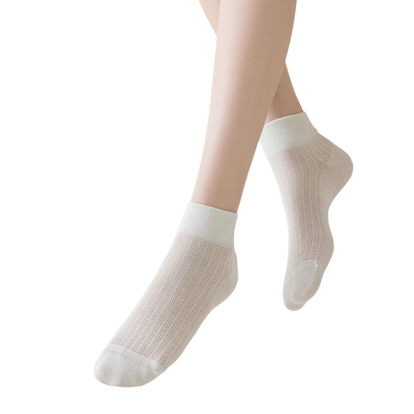 Anna-Kaci 3-Pack Women's Cotton Ankle Socks Breathable Odor Free Cooling Comfort