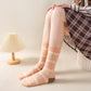 Anna-Kaci 3 Pairs Women's Mid-Calf Striped Casual Cotton Socks