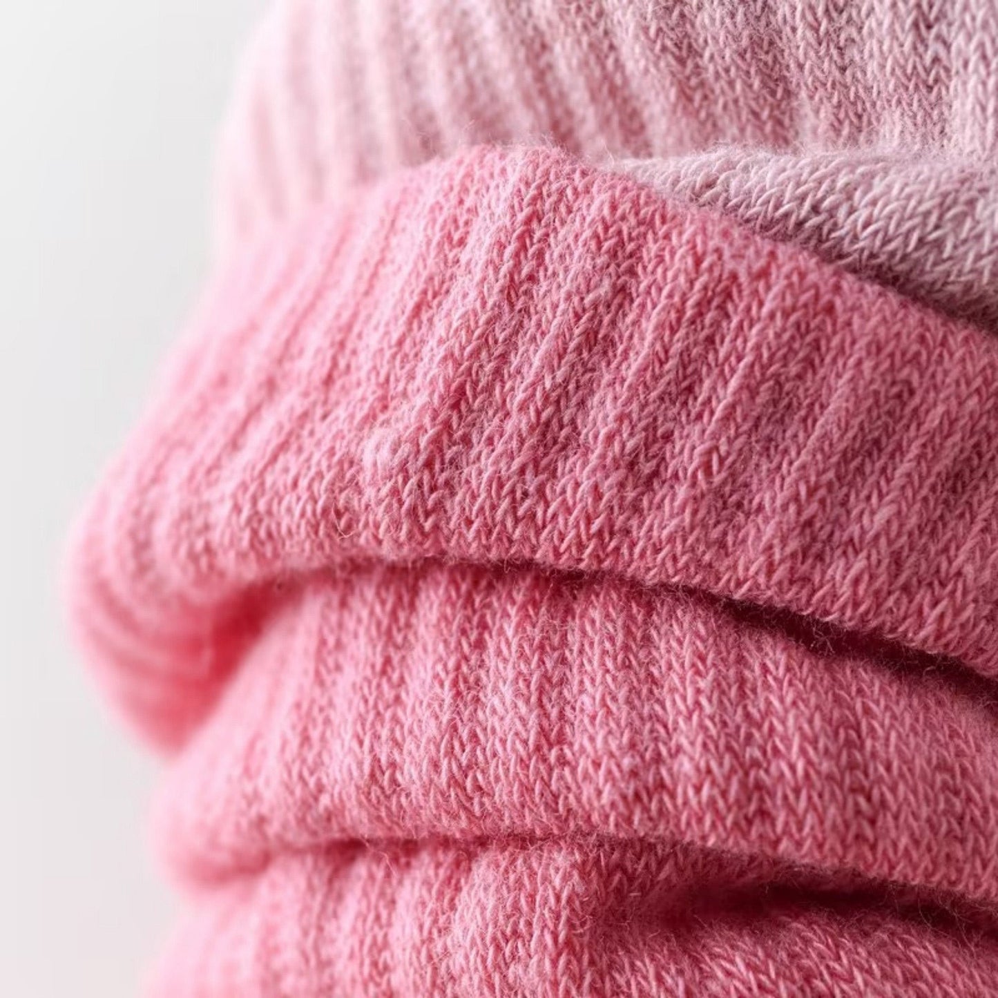 Anna-Kaci 2-Pair Knee High Grip Bottom Socks with Ribbed Knit Design and Cushioned Comfort for Yoga, Pilates, and Dance