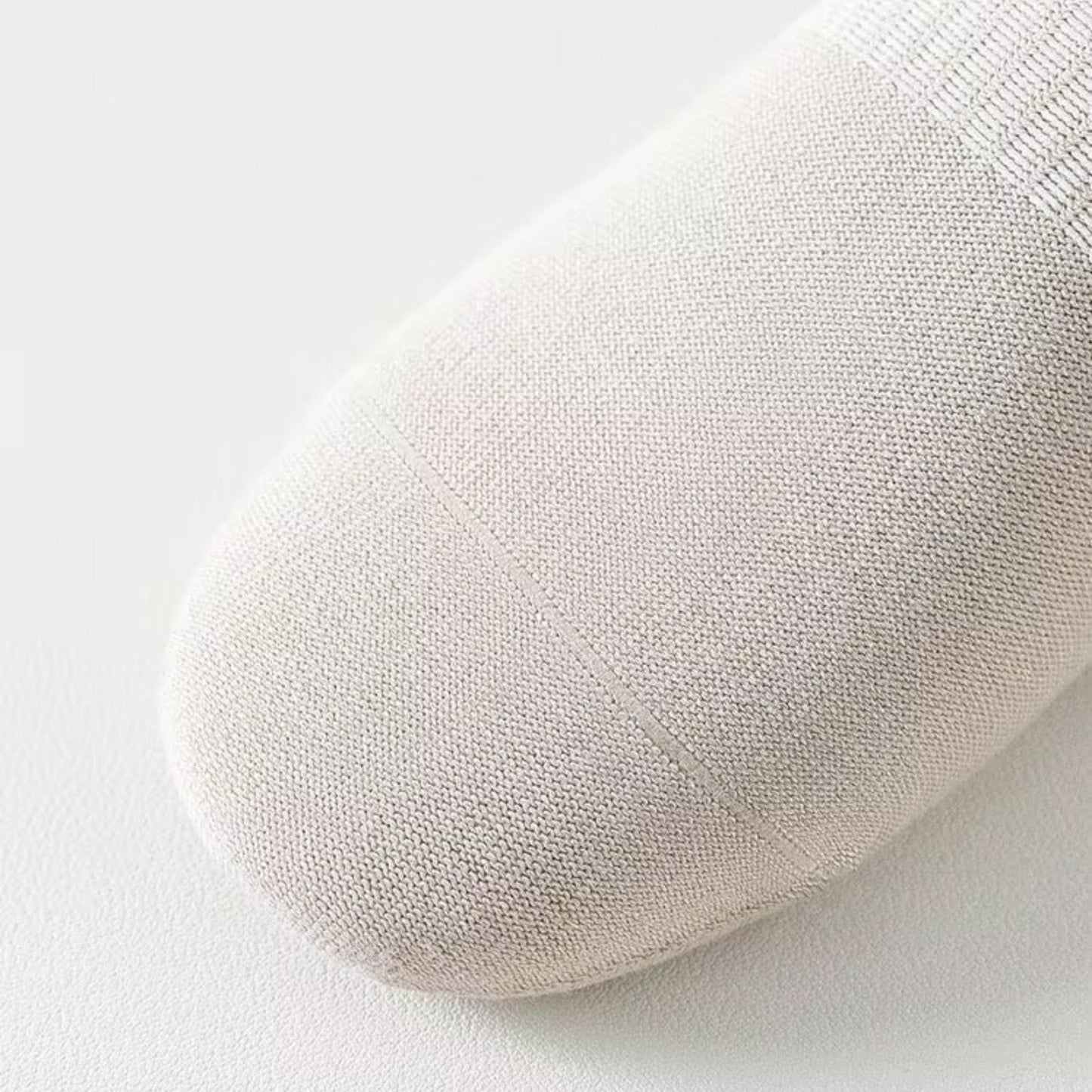 Anna-Kaci 3-Pair Mid-Calf Grip Bottom Socks with Striped Cuff and Soft Ribbed Knit for Everyday Comfort and Stability