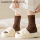 Anna-Kaci 3-Pair Plush Fuzzy Socks with Soft Fluffy Texture and Mid-Calf Design for Warmth and Comfort
