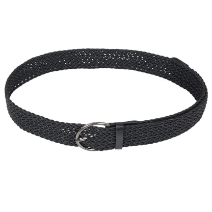 Anna-Kaci Chic Woven Womens Belt with Alloy Buckle