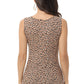 Leopard Print V-Neck Tank Top