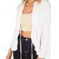 Anna-Kaci Women's Casual Lightweight Open Front Cardigans Soft Draped Ruffles Flare Sleeve Cardigan