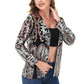 Anna-Kaci Women's Sparkly Sequin Cardigan Long Sleeve Open Front Glitter Party Evening Jacket