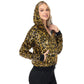 Anna-Kaci Women's Sparkly Sequin Jacket Hooded Glitter Zip Up Bomber Jacket Coat Concert Party Clubwear