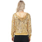 Anna-Kaci Women's Sparkly Sequin Jacket Hooded Glitter Zip Up Bomber Jacket Coat Concert Party Clubwear