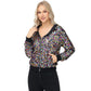 Anna-Kaci Women's Sparkly Sequin Jacket Hooded Glitter Zip Up Bomber Jacket Coat Concert Party Clubwear