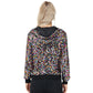 Anna-Kaci Women's Sparkly Sequin Jacket Hooded Glitter Zip Up Bomber Jacket Coat Concert Party Clubwear