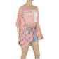 Anna-Kaci Crochet Lace Cardigan Kimono Top with Boho Floral Patterns for Beach