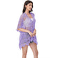 Anna-Kaci Crochet Lace Cardigan Kimono Top with Boho Floral Patterns for Beach