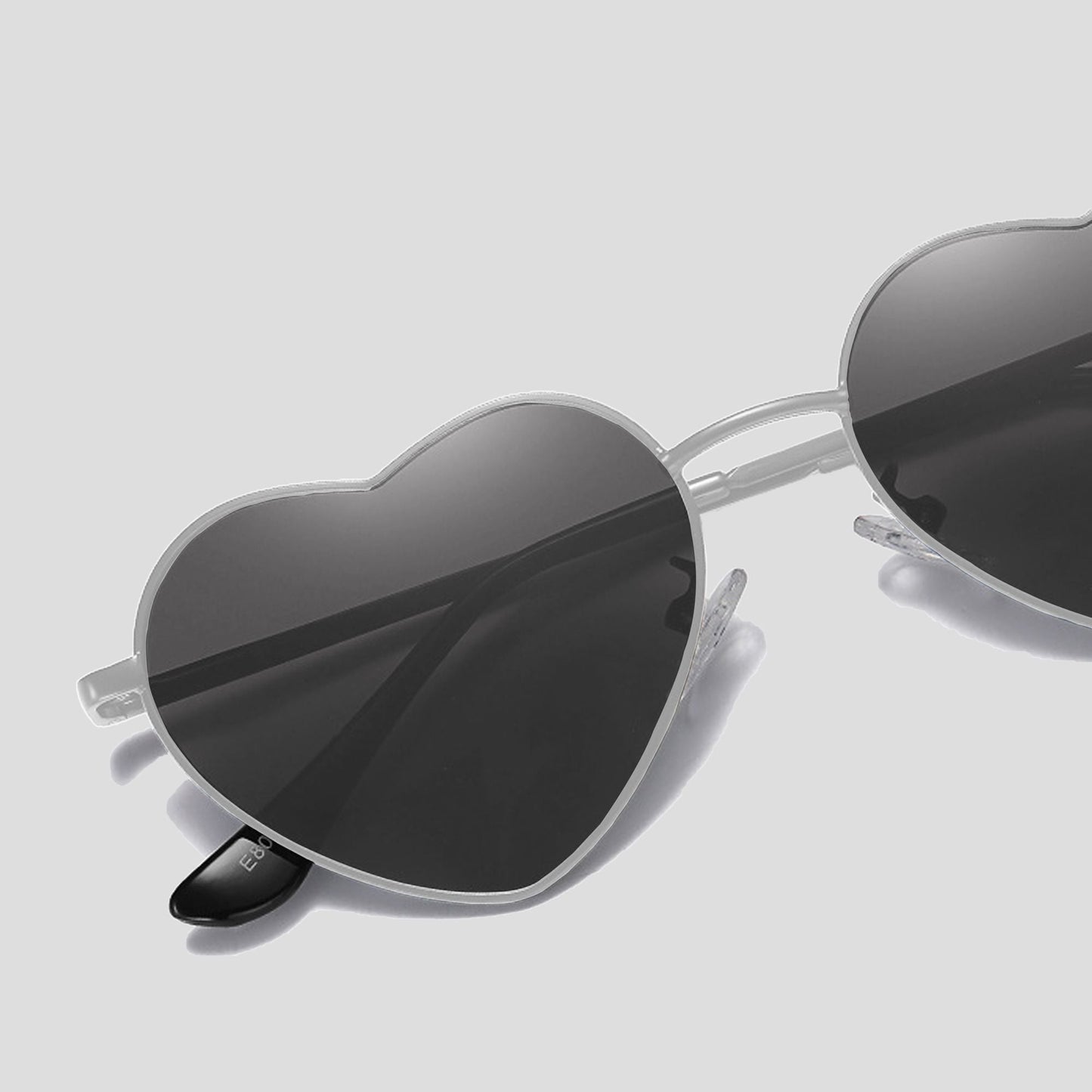 Anna-Kaci Women's Stylish Heart-Shaped Polarized Sunglasses UV400 Protection for Outdoor Activities