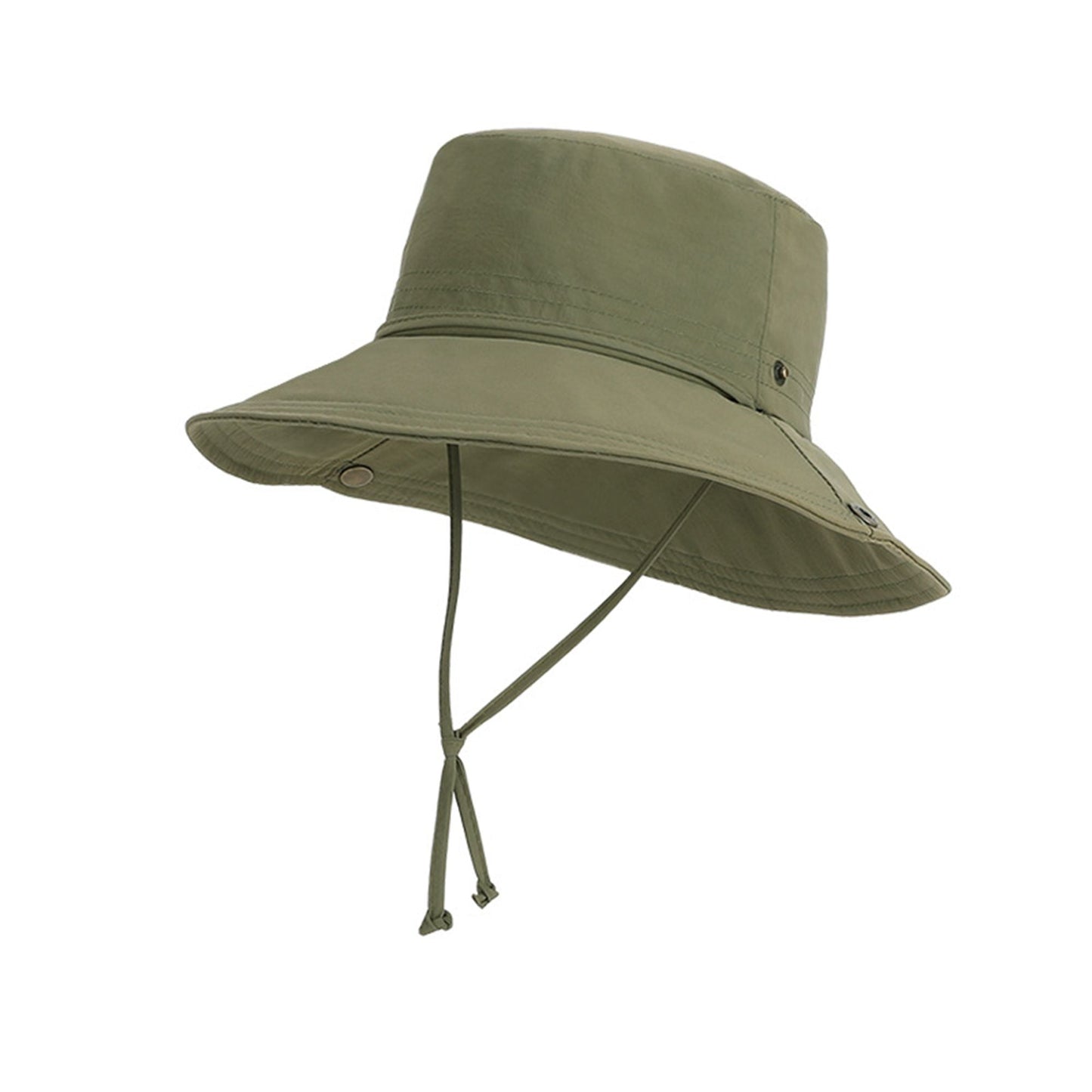 Anna-Kaci Foldable Wide Brim Bucket Hat with Chin Strap for Sun Protection and Outdoor Hiking Travel Beach Adventures