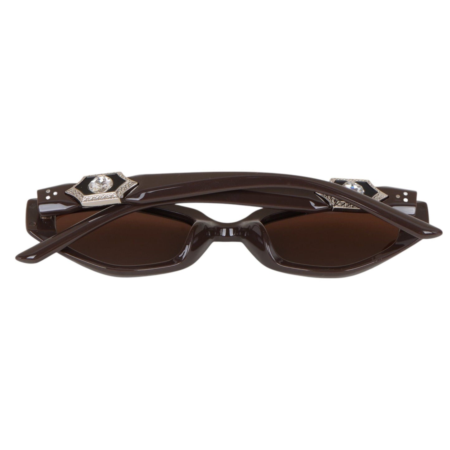 Anna-Kaci Women's Retro Jewelry Collection Fashionable Versatile Sunglasses UV400 Protection