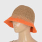 Anna-Kaci Women's Stylish Ombre Design Crochet Bucket Hat