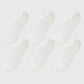 Anna-Kaci Women's Invisible No-Show Liner Socks 6Pk