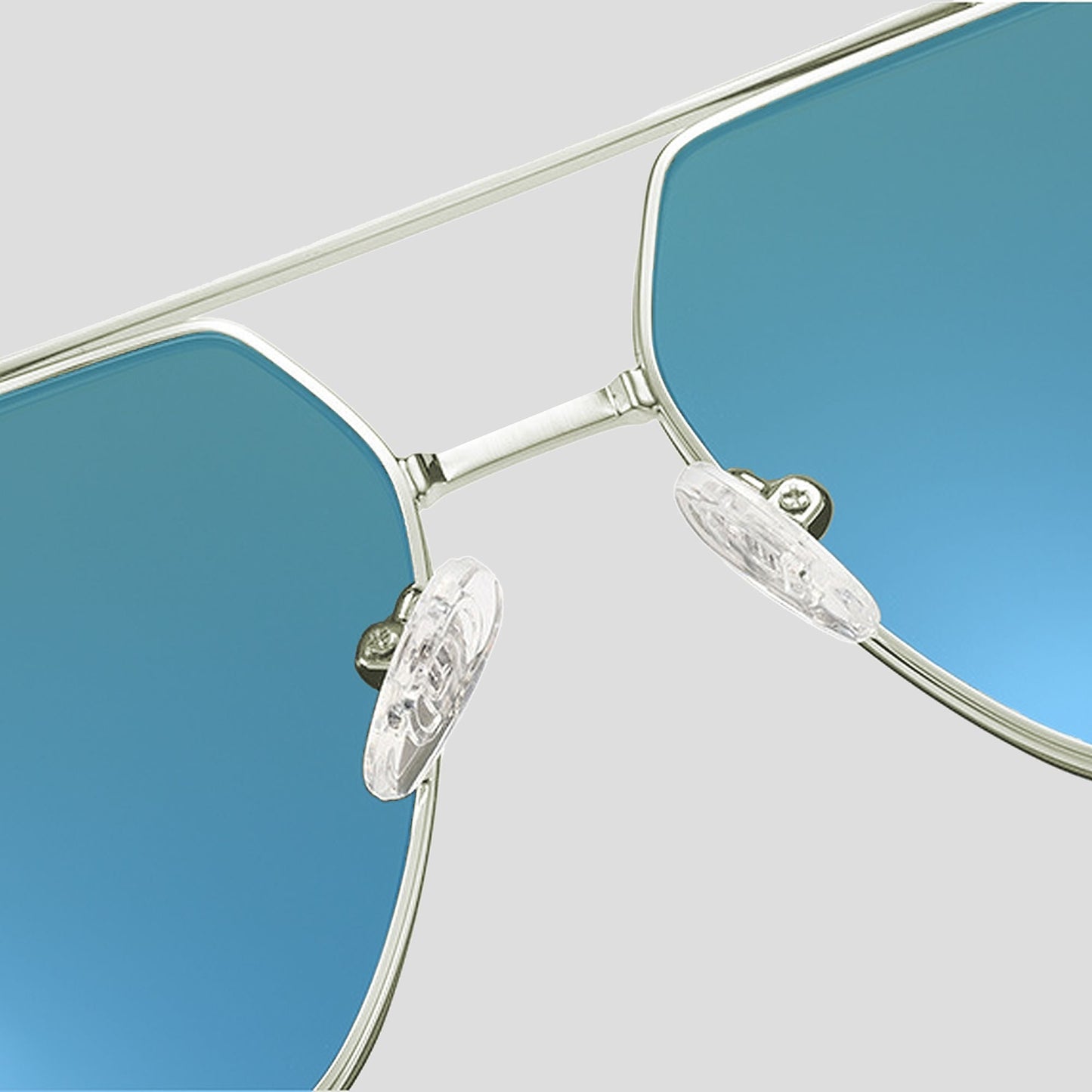 Anna-Kaci Women's Rimmed Hexagonal Polarized Aviator Sunglasses UV400 Protection