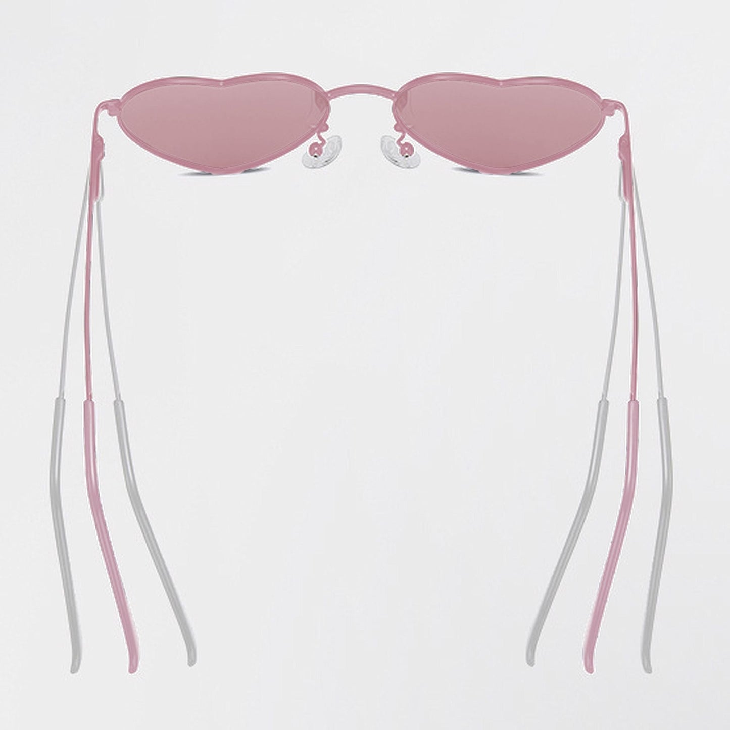 Anna-Kaci Women's Stylish Heart-Shaped Polarized Sunglasses UV400 Protection for Outdoor Activities