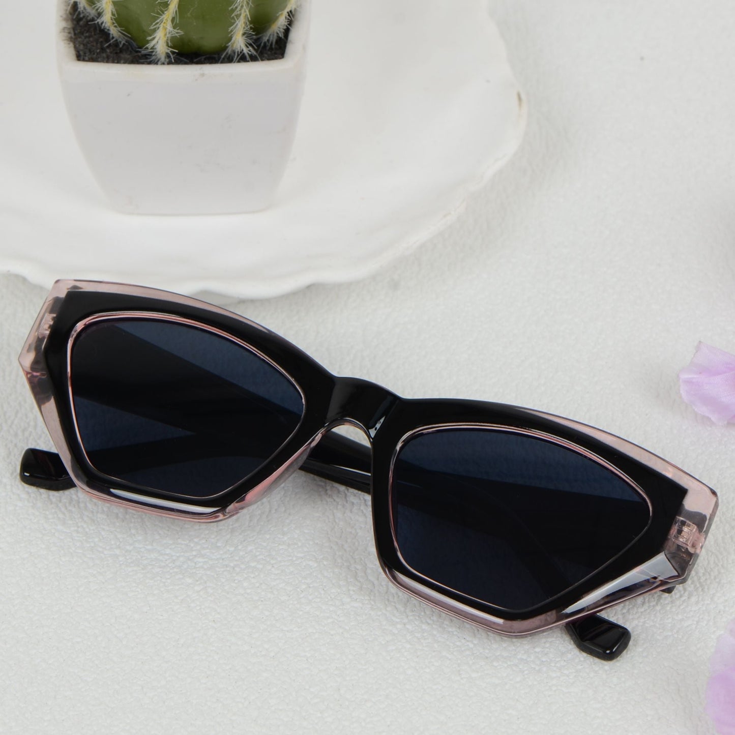 Anna-Kaci Chic Geometric Women's Sunglasses UV400 Protection