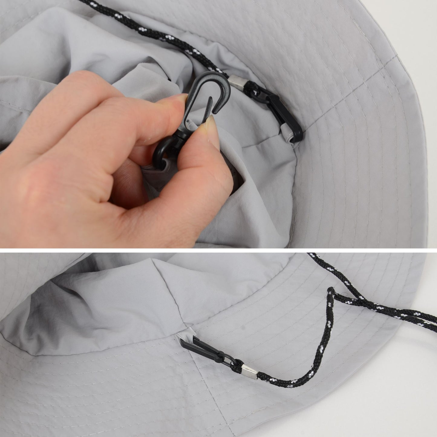 Anna-Kaci Water-Resistant Packable Bucket Hat with Adjustable Chin Strap Quick-Dry Fabric for Beach Hiking Camping and Outdoor Travel