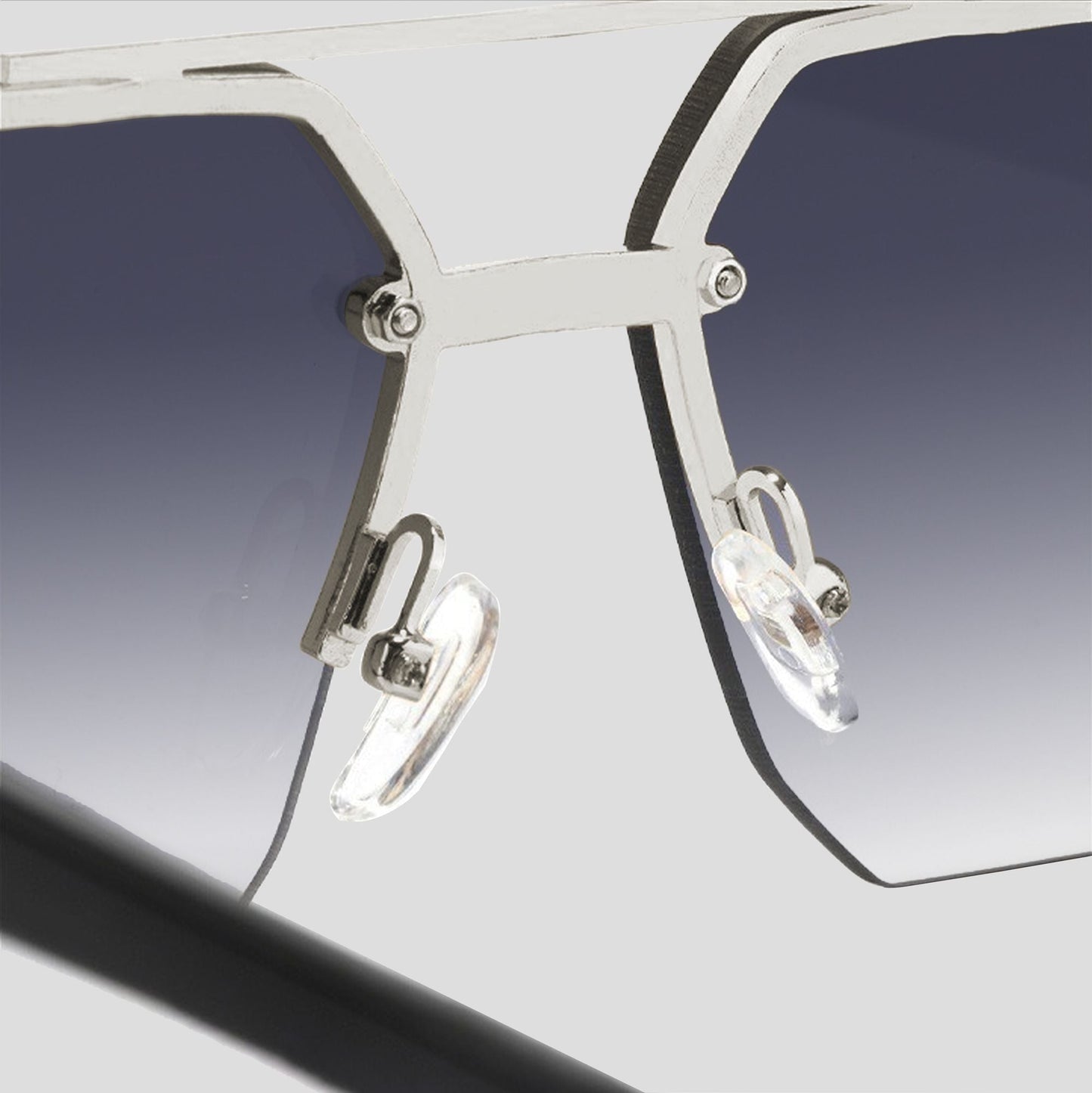 Anna-Kaci Women's Chic Trimmed Octagon Polarized Sunglasses UV400 Protection