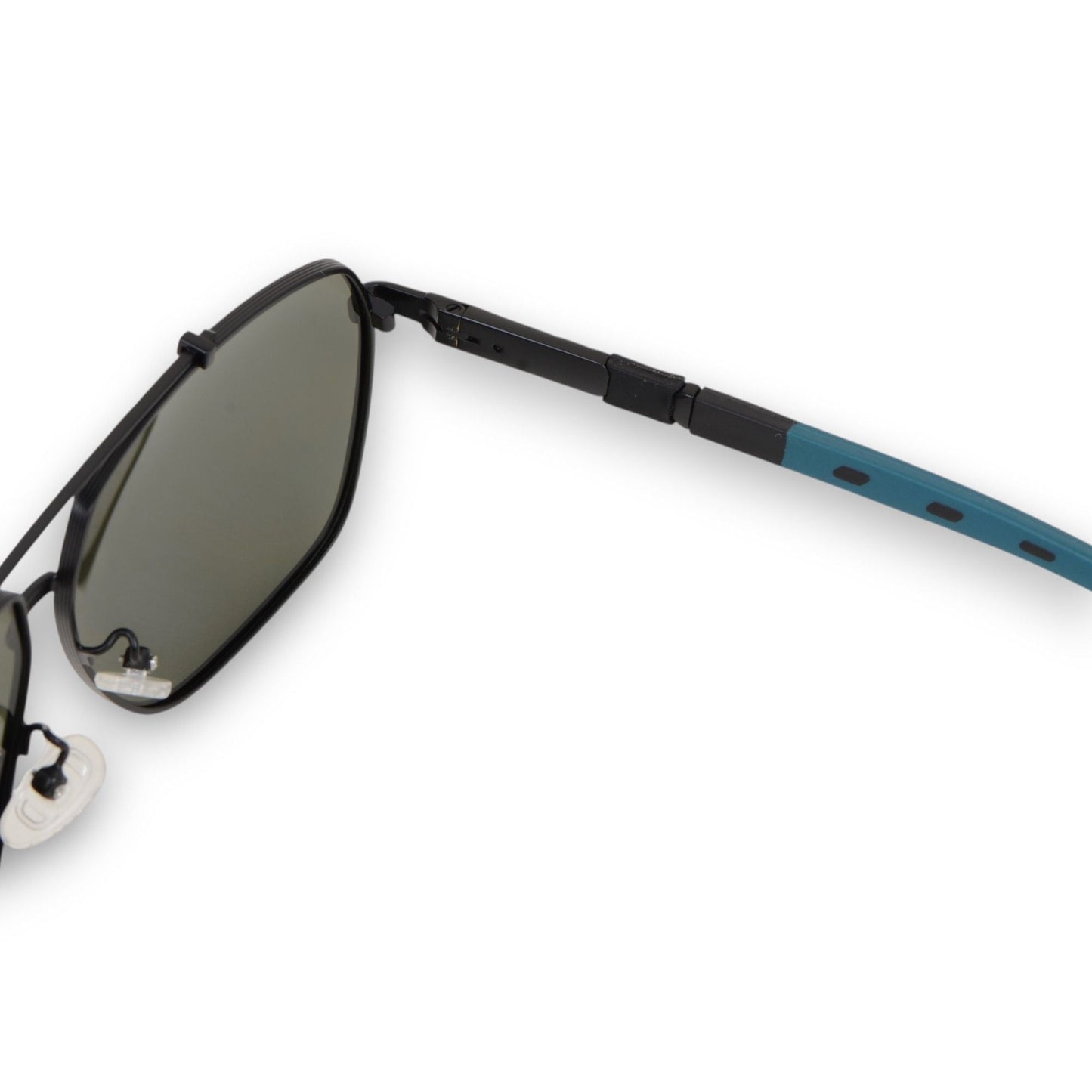 Anna-Kaci Men's Fashion Two Tone Box Polarized Sunglasses UV400 Protection