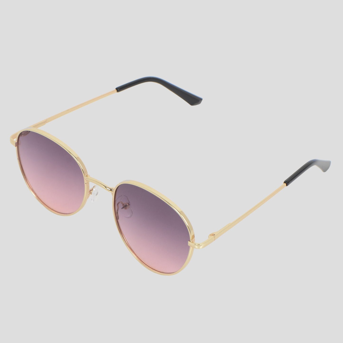 Anna-Kaci Elegant Gold - Rimmed Round Women's Polarized Sunglasses UV400 Protection