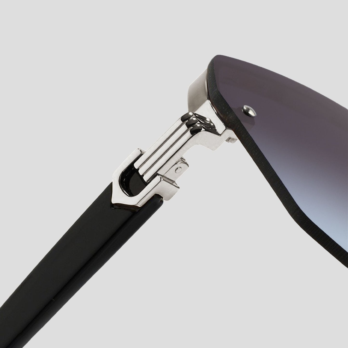 Anna-Kaci Women's Chic Trimmed Octagon Polarized Sunglasses UV400 Protection