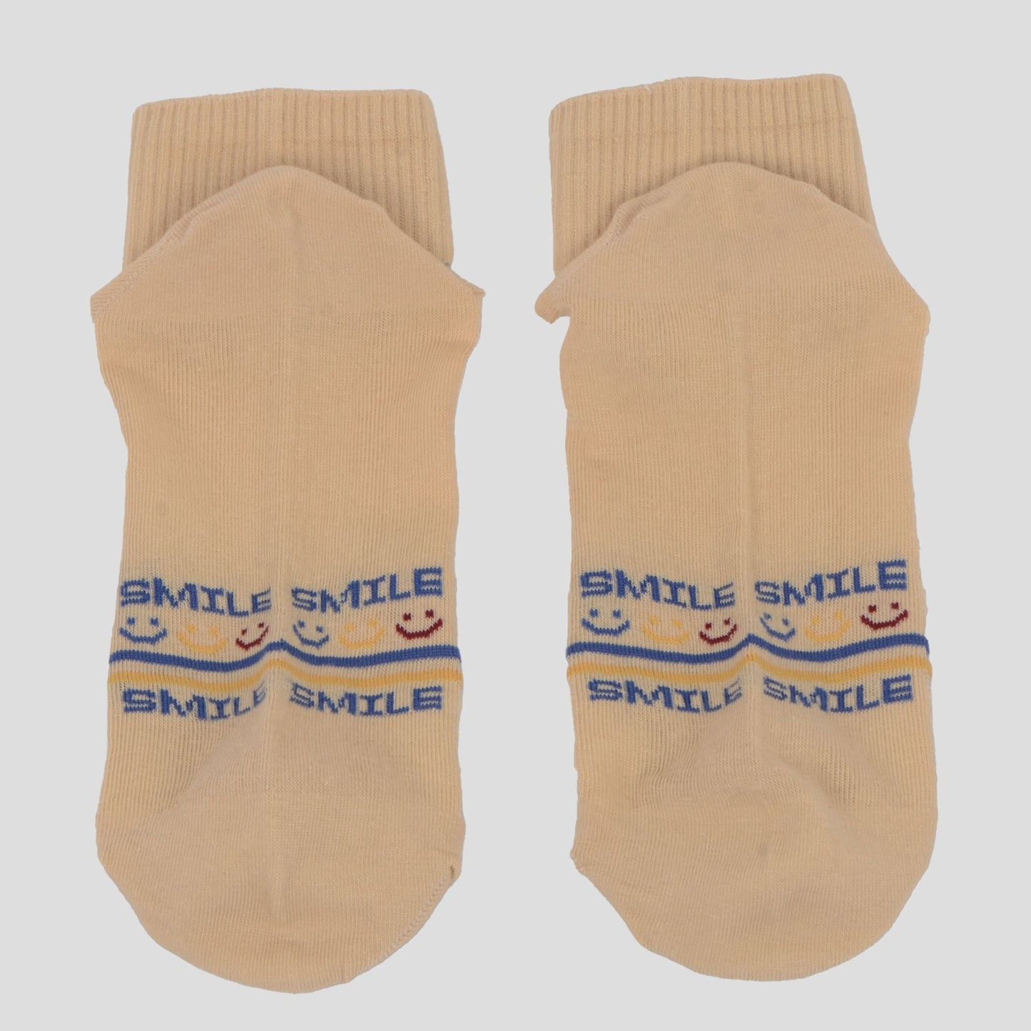 Anna-Kaci Women's Thin Semitransparent No - Show Socks 5pk Non-slip and Sweat-absorbent