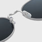 Anna-Kaci Women's Retro Metal Round Sunglasses