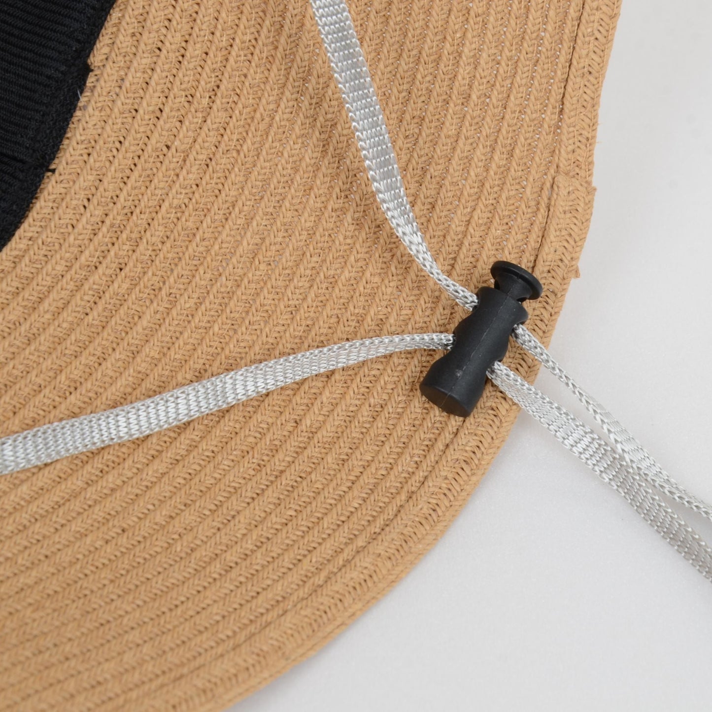 Anna-Kaci Women's Woven Floppy Sun Hat with Wide Ribbon Knot Detail and Curved Brim