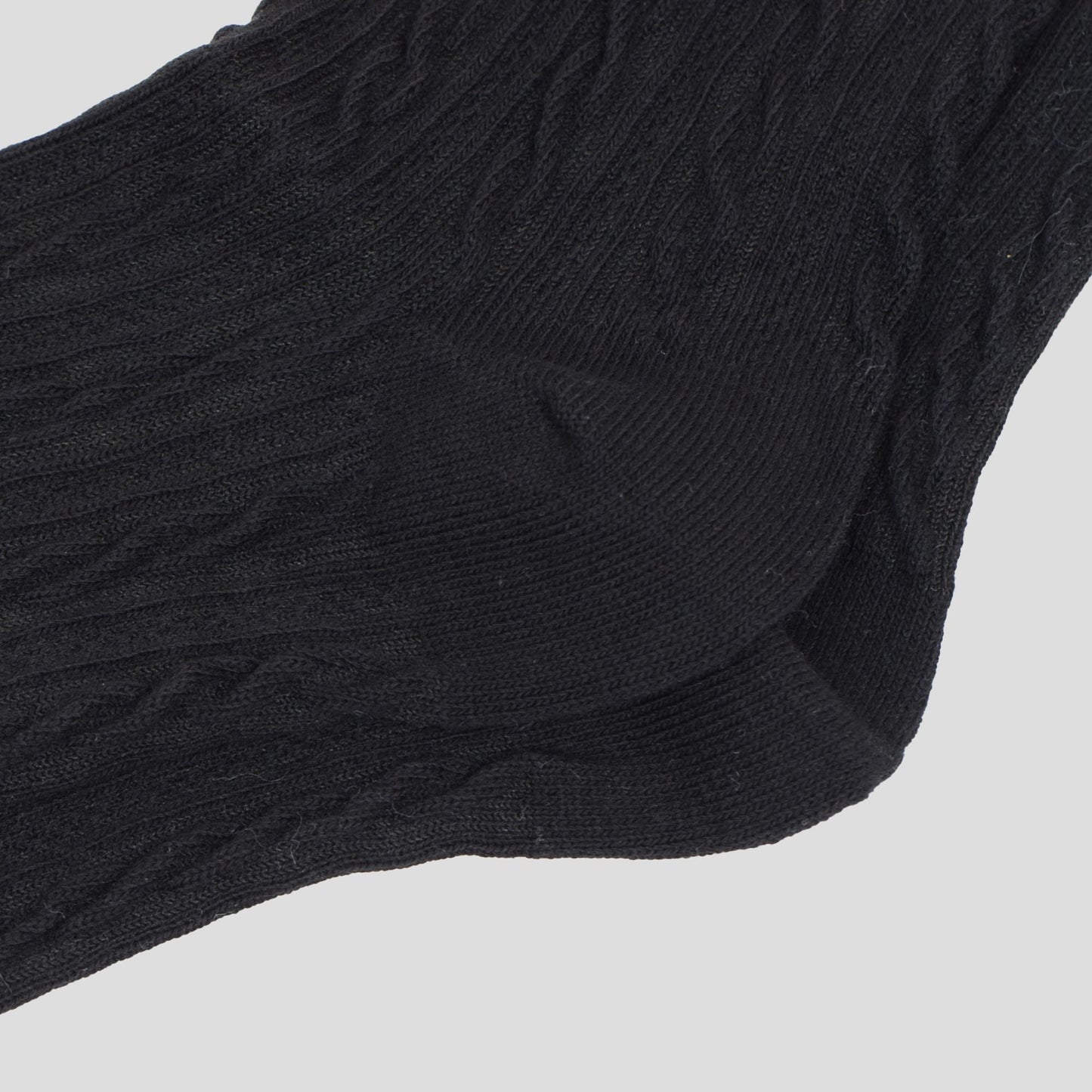 Anna-Kaci Women's Classic Crew Socks Cable-Knit Cotton for Casual Stability and Comfort 2 Pairs