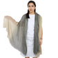 Alilang Lightweight Cotton Linen Scarf Gradient Colors Long Travel Scarf Wrap Shawl for Women 74.8 in x 35.4 in