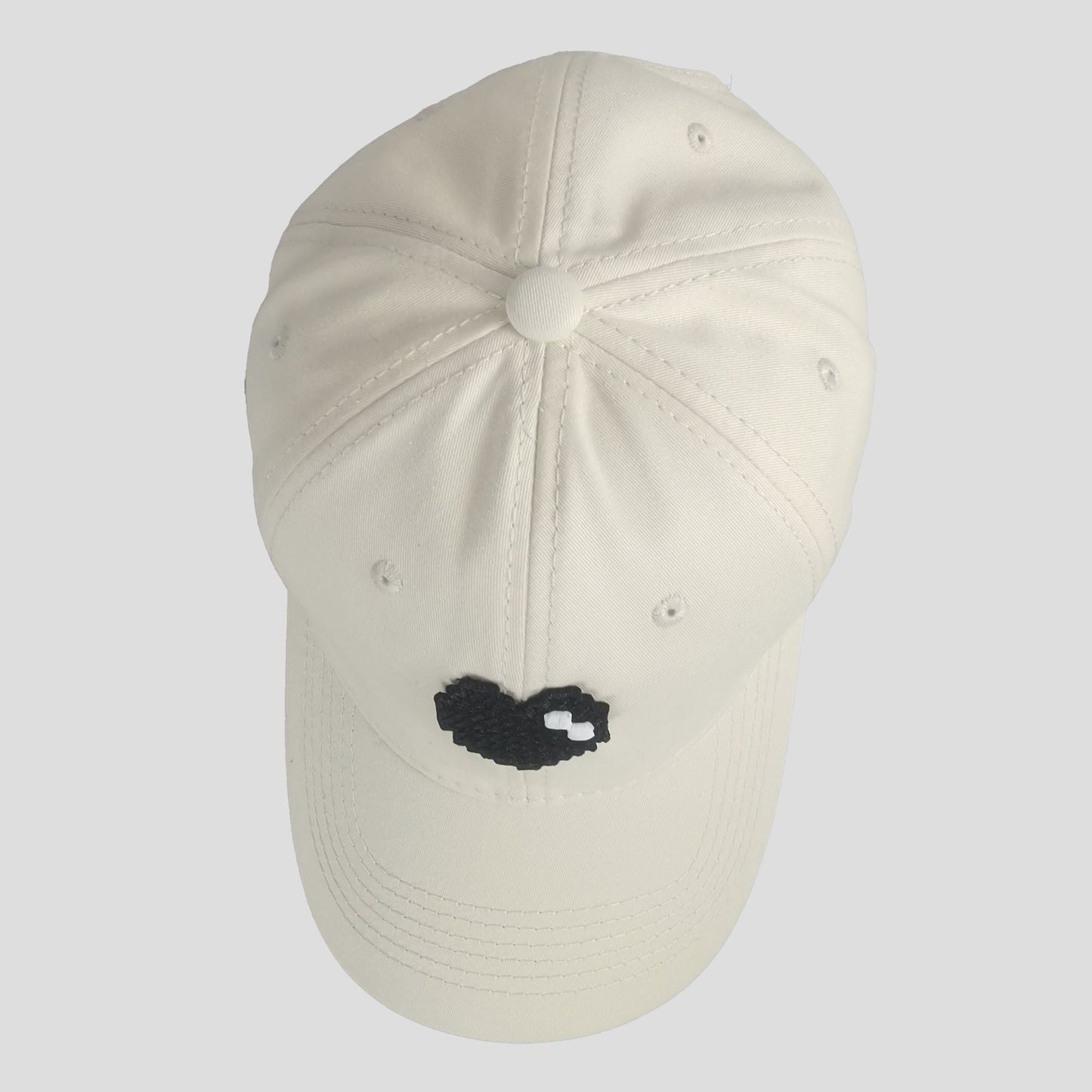 Anna-Kaci Women's Pixel Heart Wide - Brim Baseball Cap