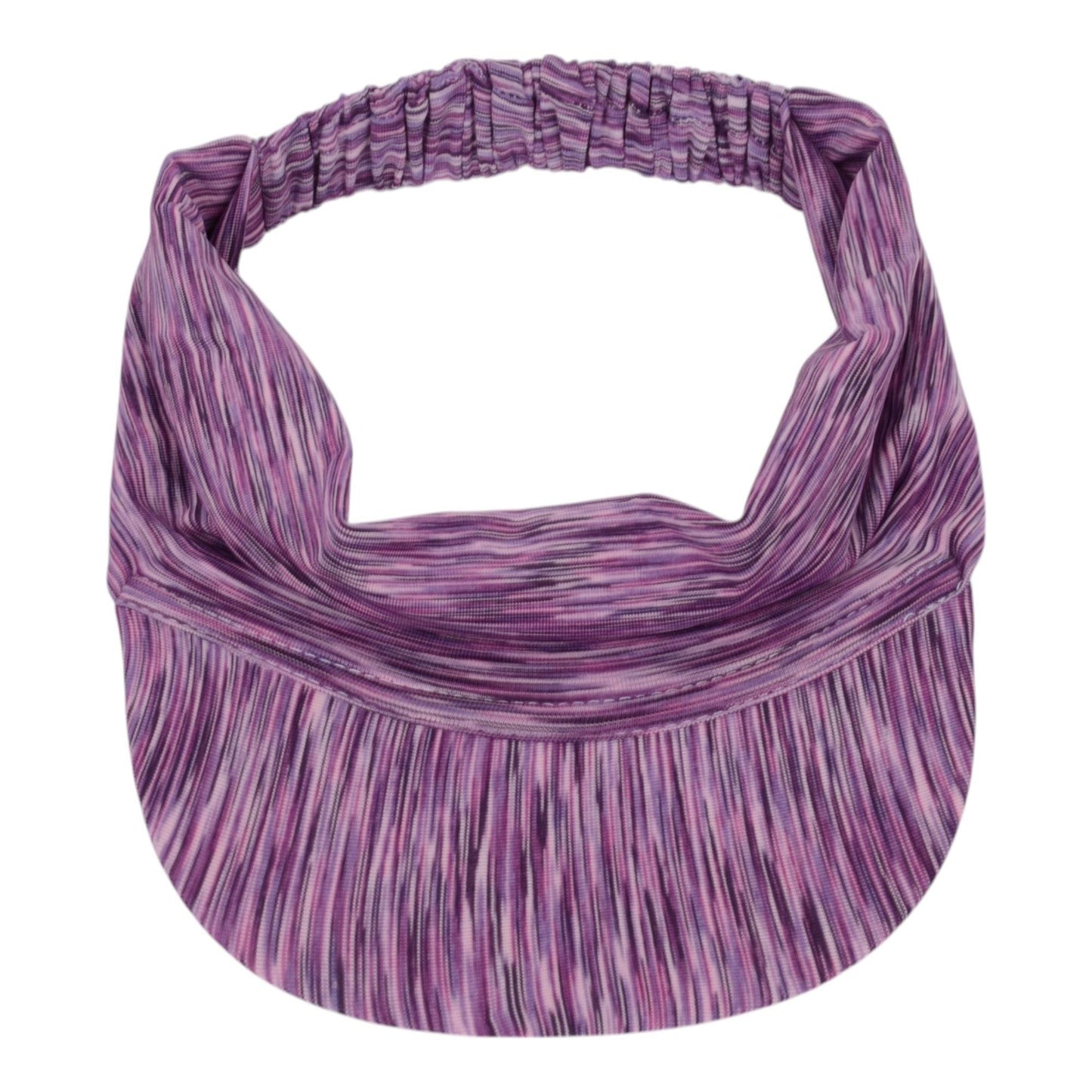 Anna-Kaci Stretchy UV Protection Sports Visor Hat Lightweight Rainbow Stripe Design for Hiking Beach Running Outdoor Travel