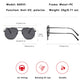 Anna-Kaci Women's Trendy Double-Bridge Metal Frame Sunglasses