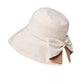 Anna-Kaci Wide Brim Bucket Hat Back Bow Detail for Sun Protection and Stylish Summer Looks