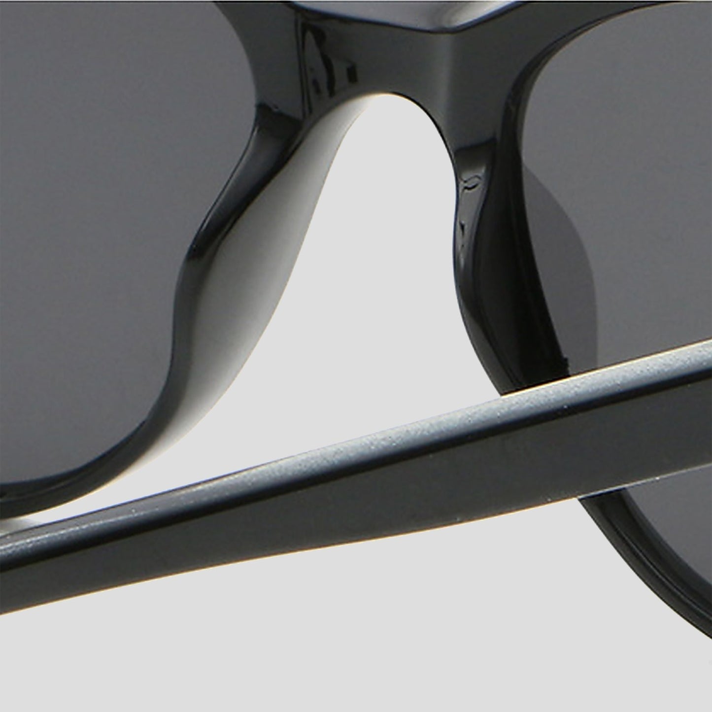 Anna-Kaci Women's Stylish Black Cat - Eye Polarized Sunglasses UV400 Protection