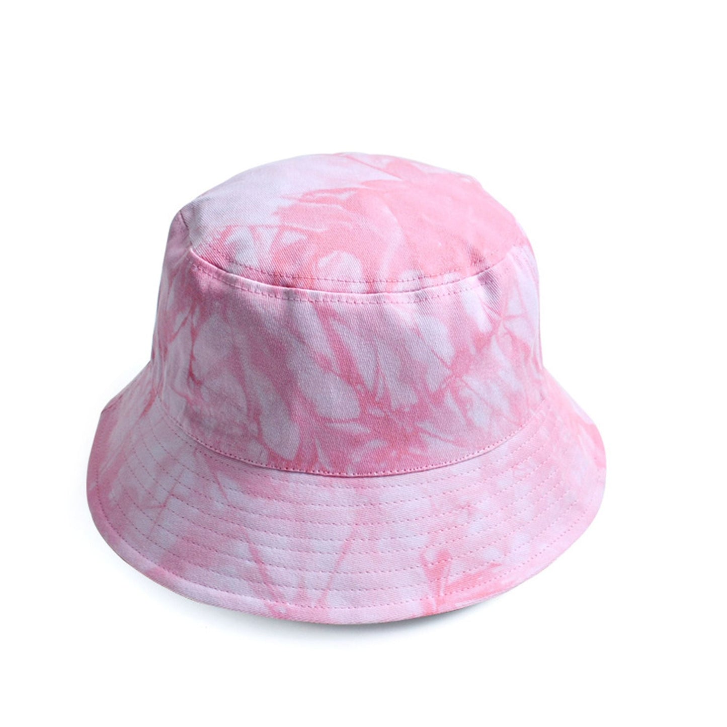 Anna-Kaci Summer Fisherman Hat Outdoor Travel Tie Dye Bucket Hat with Wide Brim Casual Sun Protection
