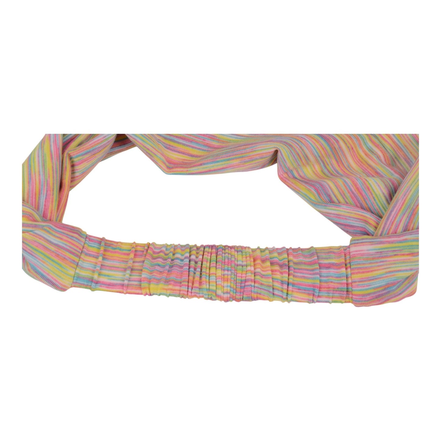 Anna-Kaci Stretchy UV Protection Sports Visor Hat Lightweight Rainbow Stripe Design for Hiking Beach Running Outdoor Travel