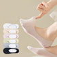 Anna-Kaci 5 Pairs Women Low Cut No Show Socks Breathable Stretch Knit Liner Design Anti-Slip Heel Grip for Flats and Loafers