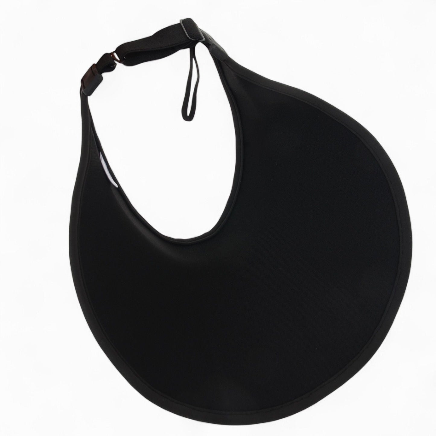 Anna-Kaci Women's Wide Brim Sun Visor Hat with Contrast Trim and Adjustable Back Strap