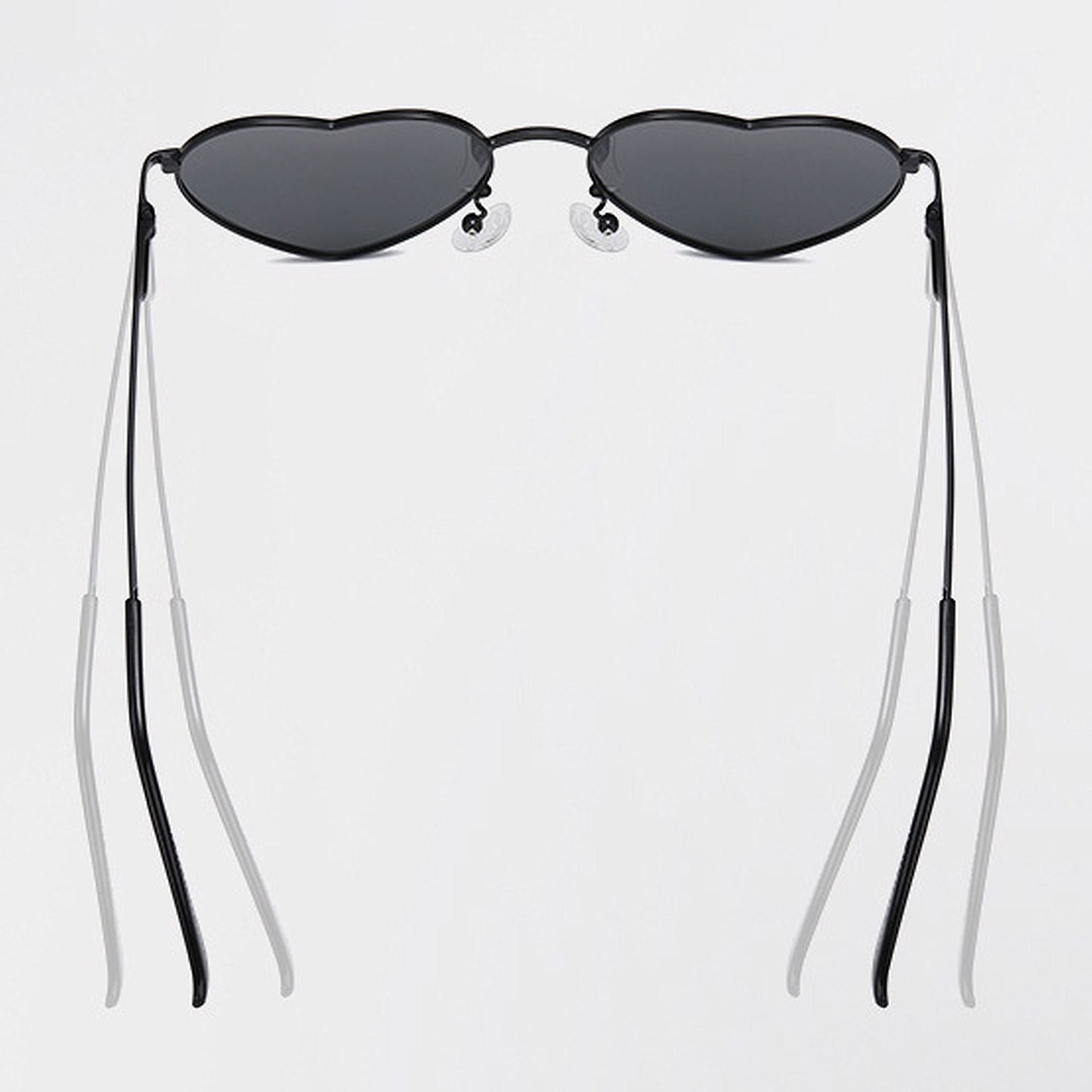 Anna-Kaci Women's Stylish Heart-Shaped Polarized Sunglasses UV400 Protection for Outdoor Activities